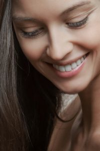 girl smiling